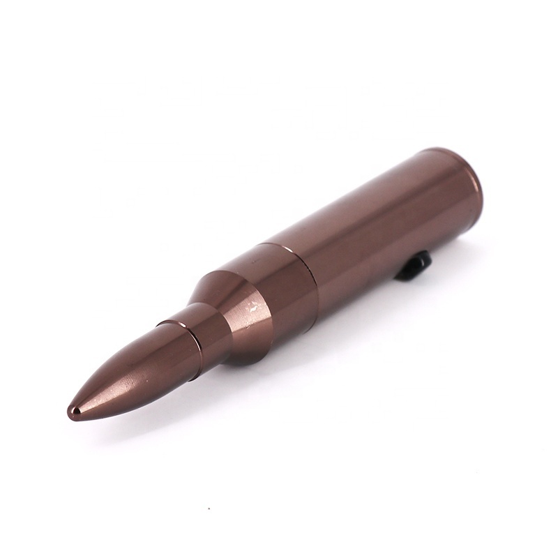 Fashing Mini Pocket Handheld Bullet 9 LED Aluminium Flashlight