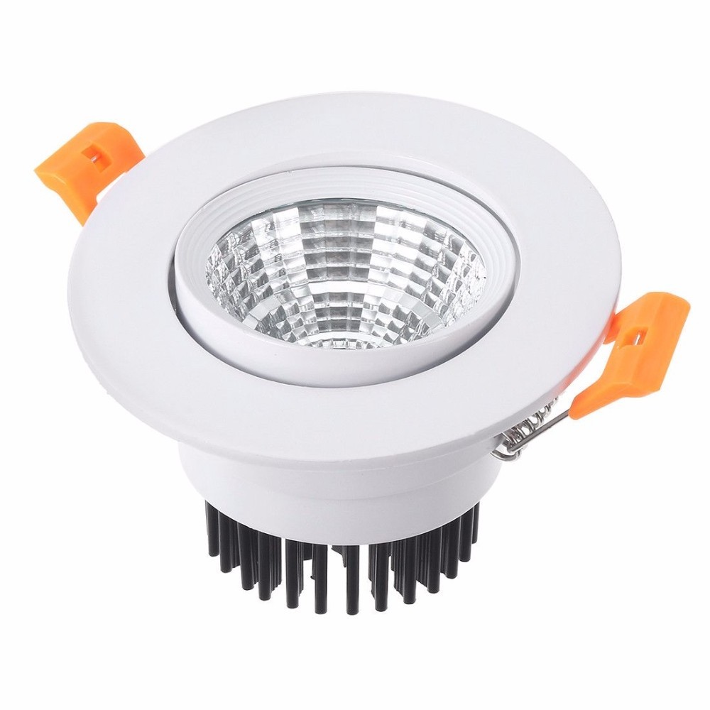 LED Downlight Dimmable 4 Inch 12W Smooth Recessed Retrofit Ceiling Light