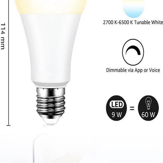 led wifi alexa smart led light bulb led emergency bulb b22 led light bulb led filament bulb