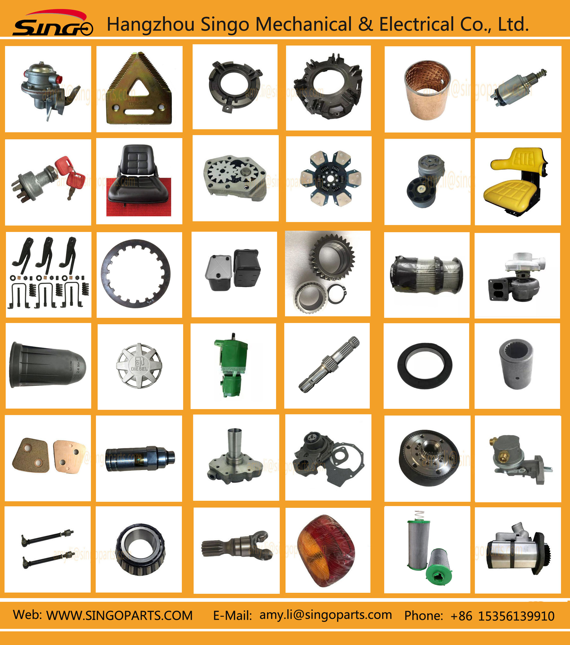 Umbrella-shaped mechanical gear tractor transmission half-shaft gears