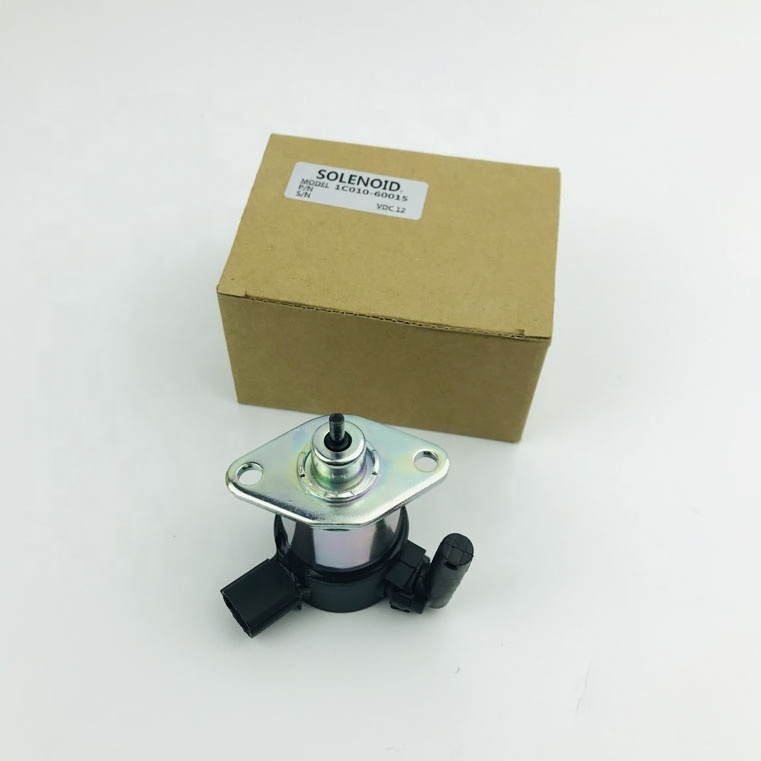 Diesel Engine fuel cut-off Stop Solenoid 1C010-60015 for kubota V3300 V3600