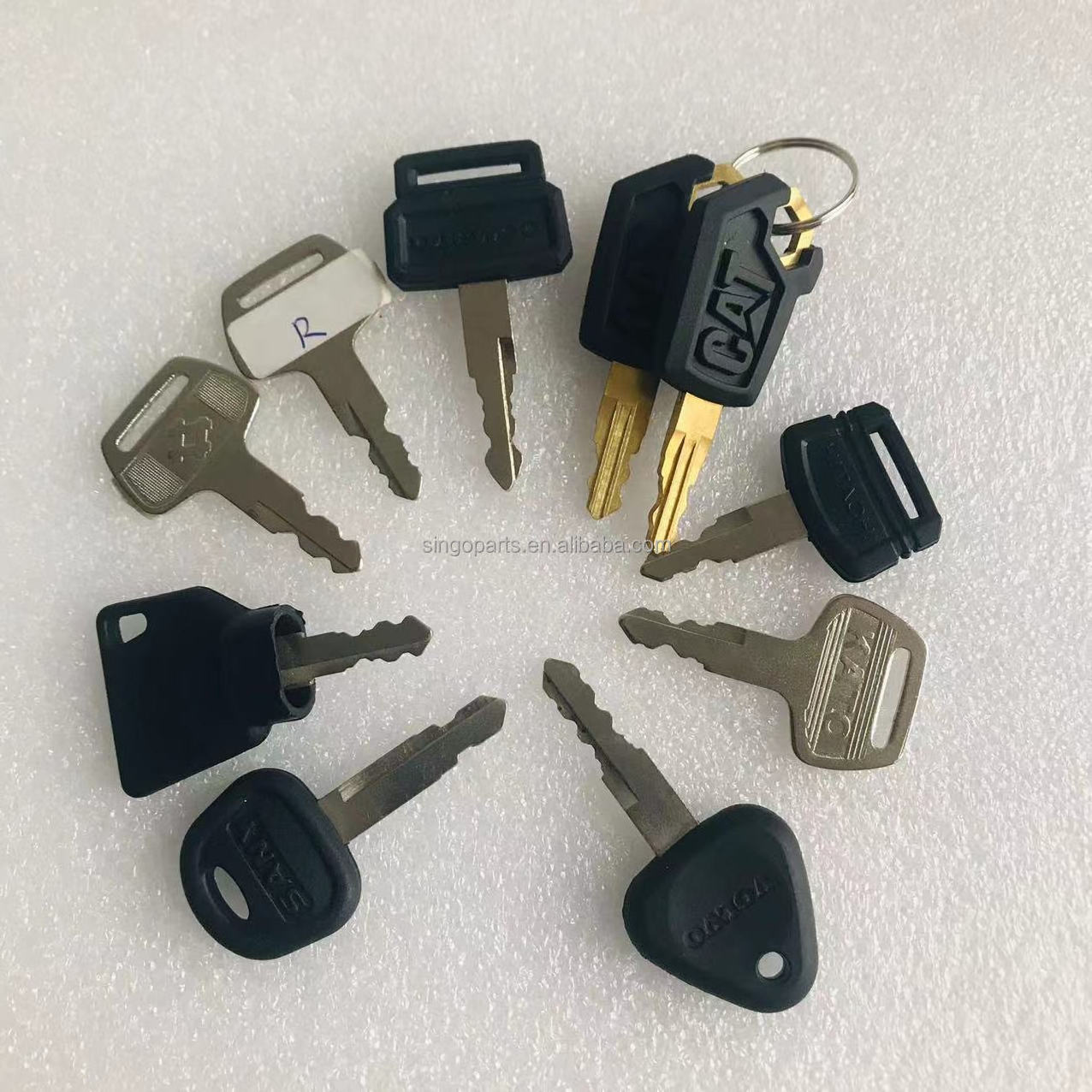 Universal custom mechanical keys Cylinder Key for tractor car truck ...