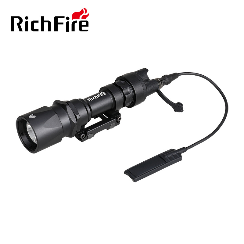 RichFire tactical flashlight White Light 500 Lumen Helmet Torch Flashlight