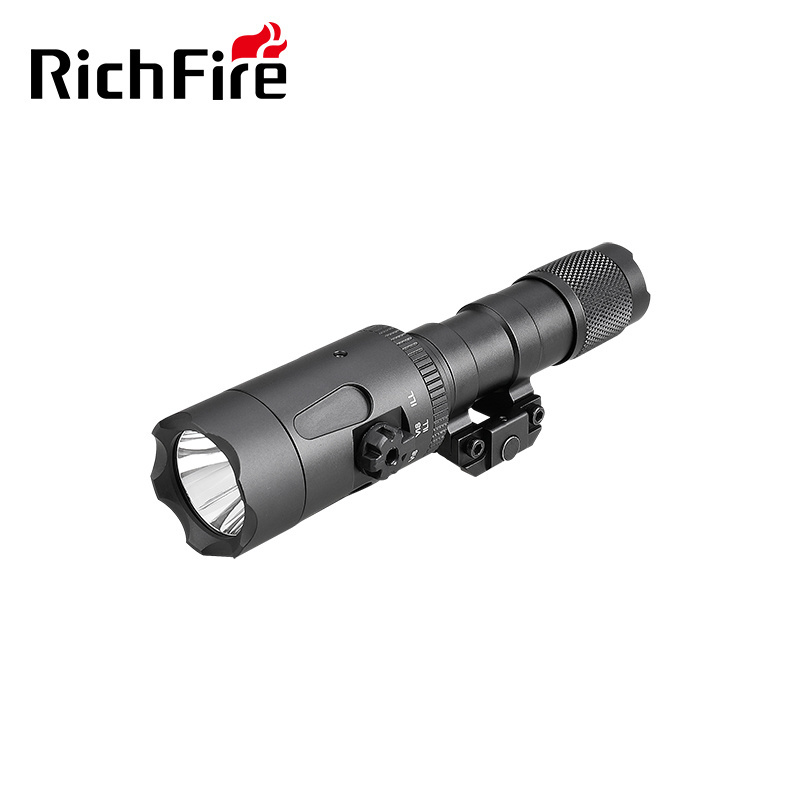 Professional Mount Tactical Flashlight 1200 Lumen with Pressure Switch LED Tactical Light