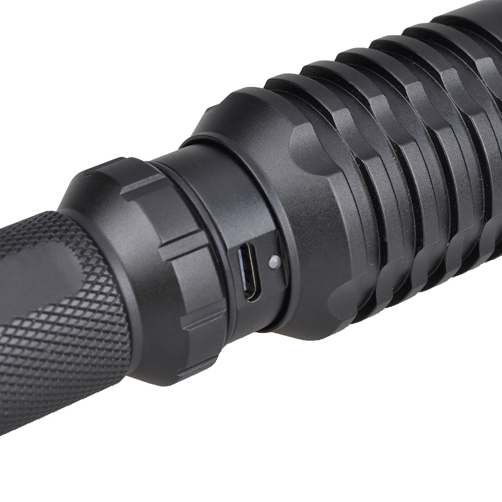 High Power USB Rechargeable Torch light Waterproof Led Tactical Powerful Flashlight For Outdoor Camping Biking Walking