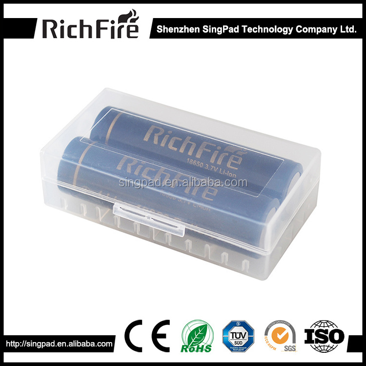 RichFire hot sale 3200mAh power rechargeable 18650 battery for flashlight