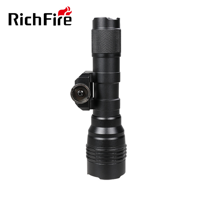 RichFire Professional Tactical Flashlight High Power 5000 Lumens Flash Light Rechargeable Brightest LED Flashlight