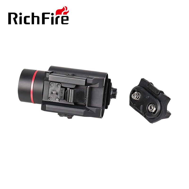 High lumens white led red laser tactical flashlight 90000 combo light