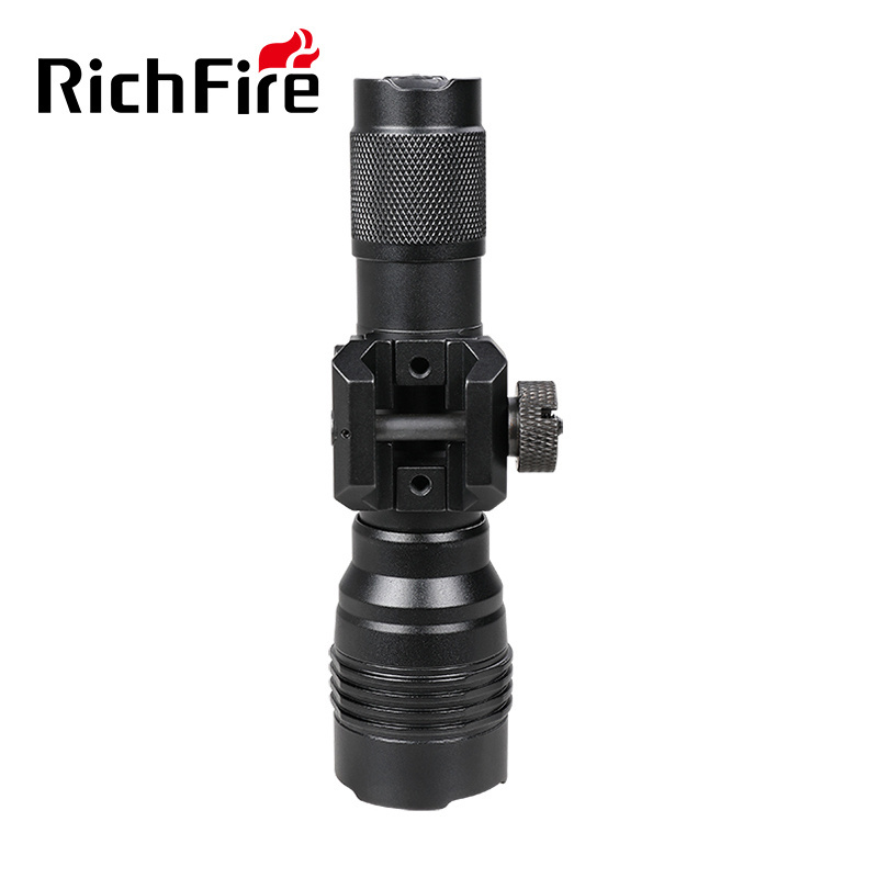 RichFire Professional Tactical Flashlight High Power 5000 Lumens Flash Light Rechargeable Brightest LED Flashlight