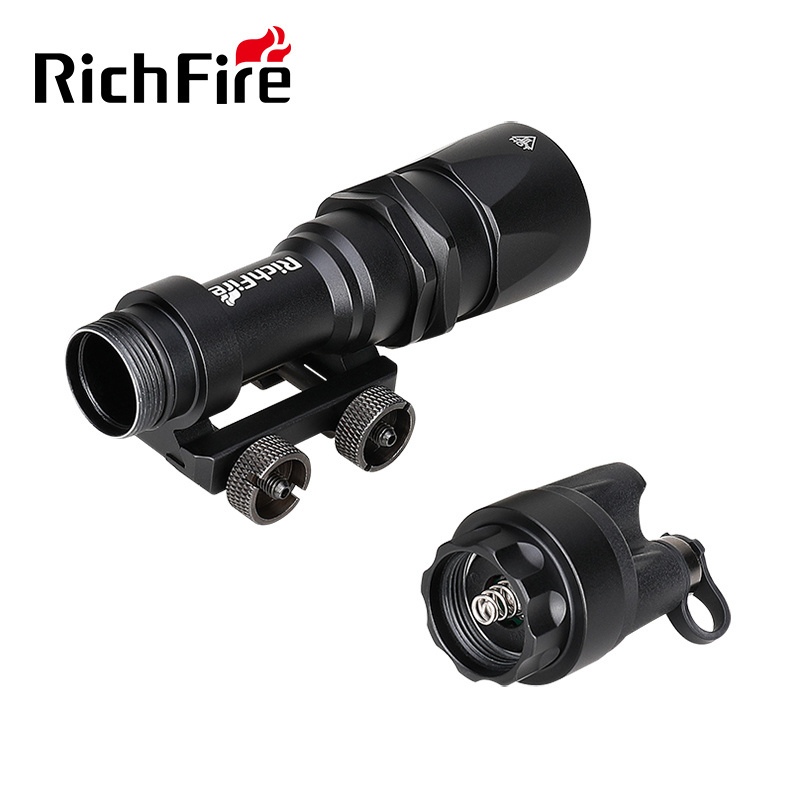 RichFire tactical flashlight White Light 500 Lumen Helmet Torch Flashlight