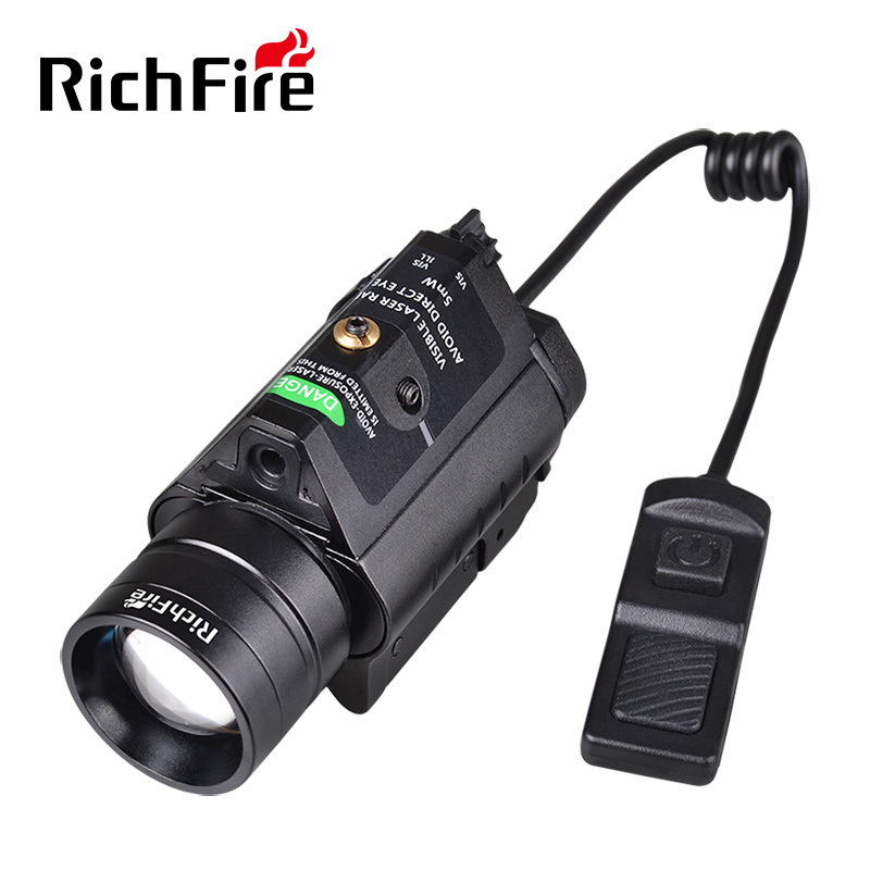 Mini Light Flashlight Tactical laser light pointer laser green combo light