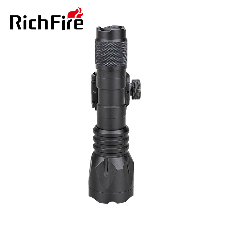 Rich Fire factory direct supply high quality customized logo package  outdoor sports LED  torch flashlight