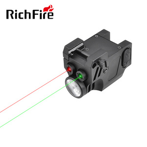 RichFire USB-C rechargeable green red blue customized laser 500lm magnetic light