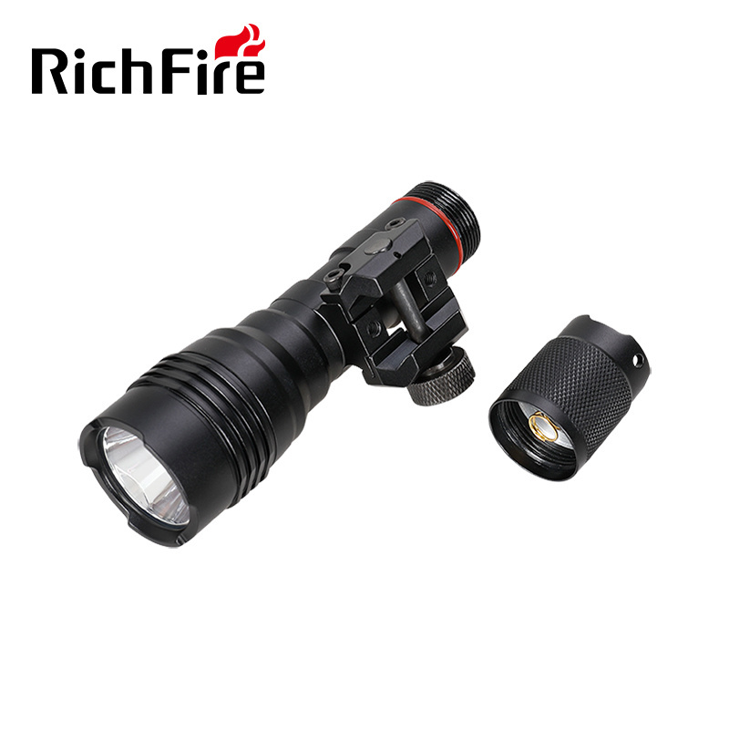 RichFire scout led Light tactical led long range 3 mode program flashlight