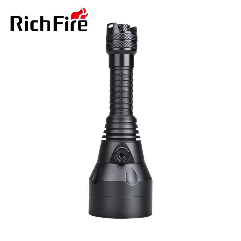 RichFire 3-LED-in-1 Trident Tactic Hog Night Torch Coon Zoomable Light Led Flashlight