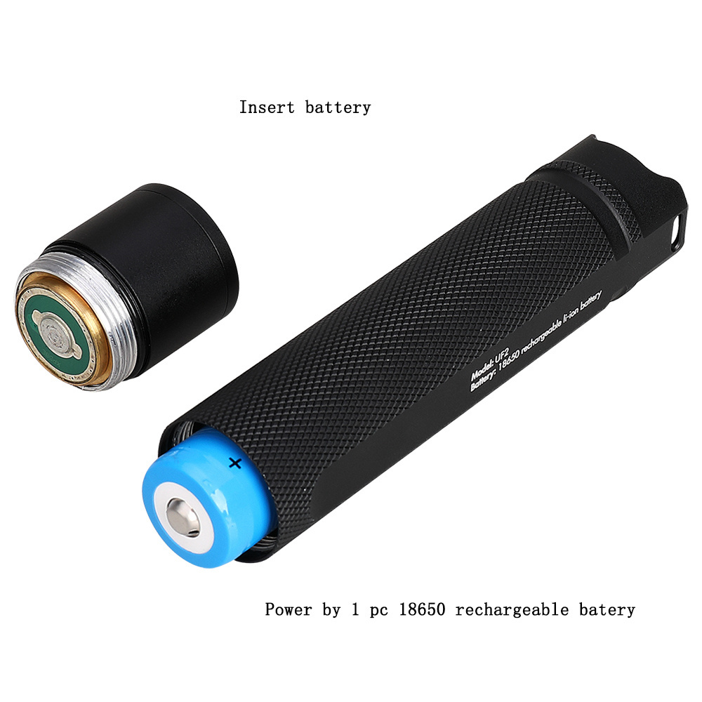 RichFire high power USB NDT flashlight 365 nm blacklight rechargeable flash light torch 365nm UV LED flashlights