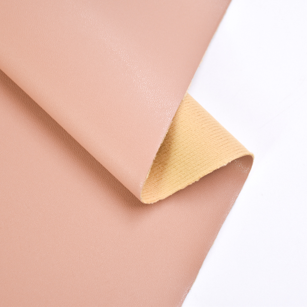 Nappa Leather print Fabric Material supplier wholesale faux PU sheets synthetic leather For shoes/bag