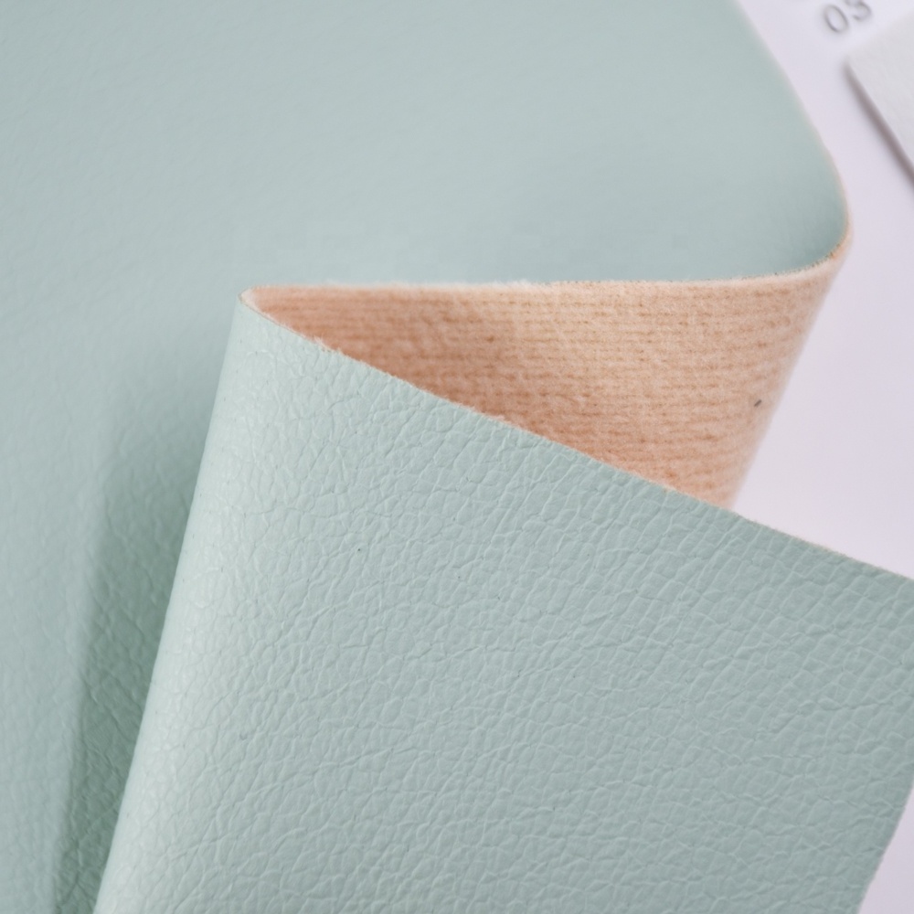 Wholesale PU Faux Synthetic Leather fabric sheets 0.75 MM Custom Pattern PU lining Material for Shoes