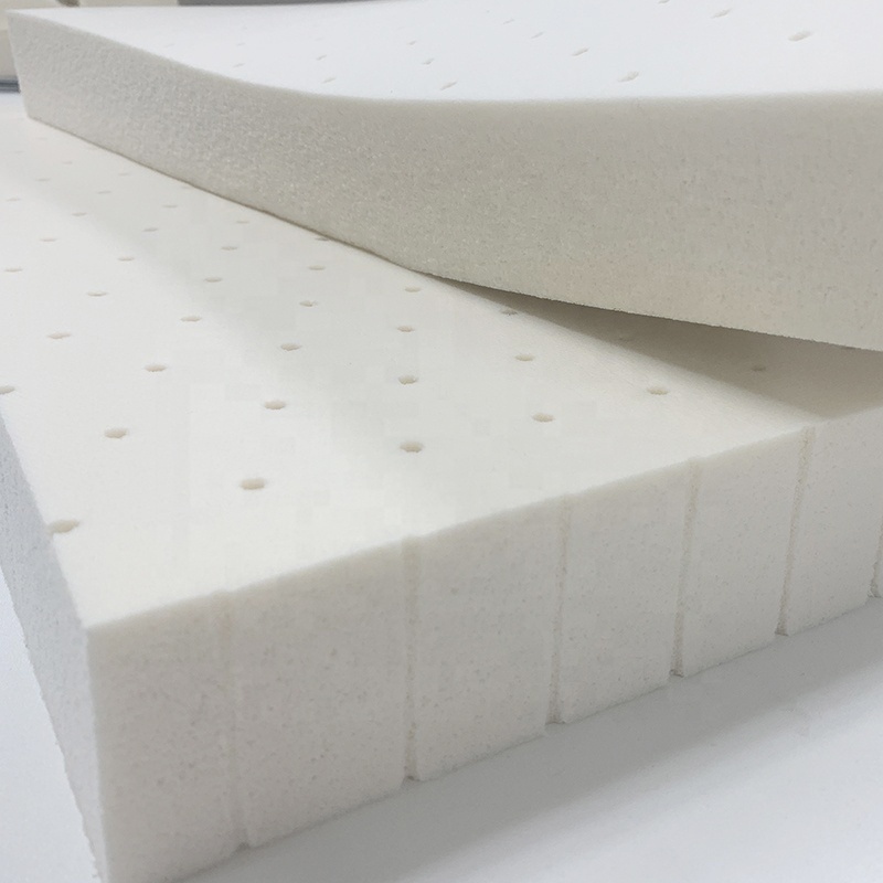 100 Natural Latex Foam Filling Top Soft 1 Inch Foam Sheets For Mattresses