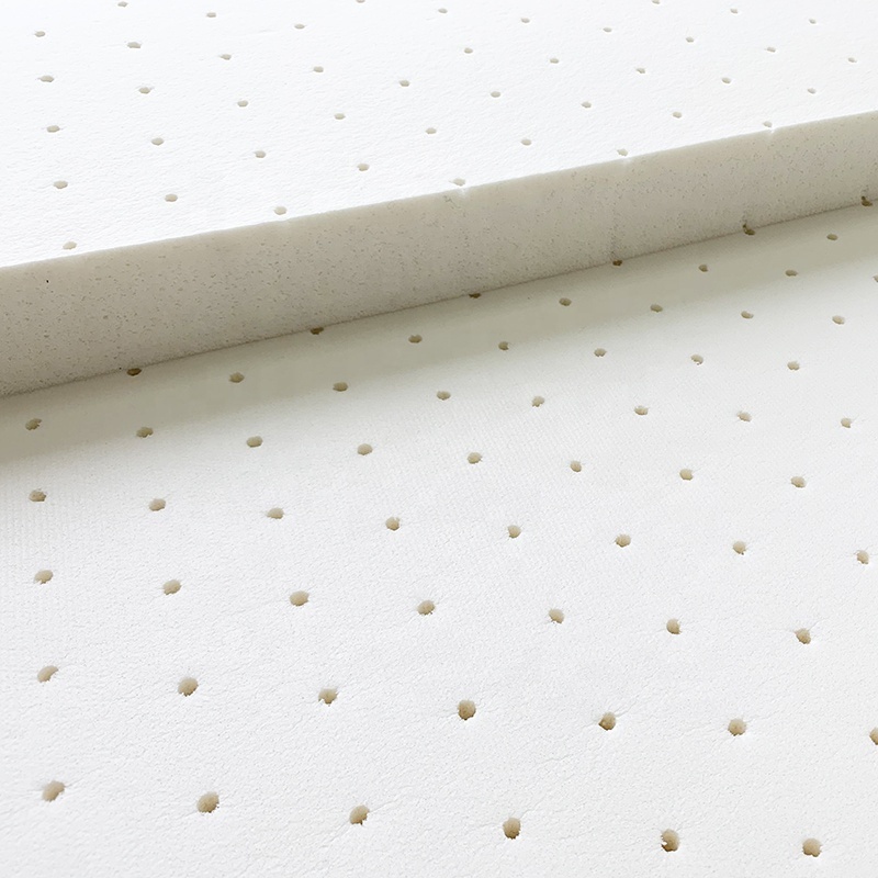 Queen/Single/king Size Natural Latex Mattress Topper Foam Pillowtop Mattress