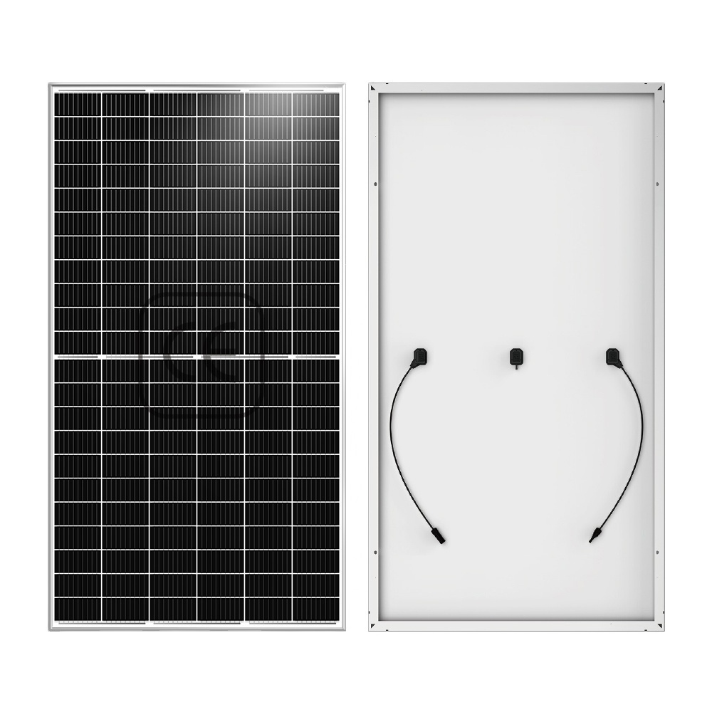 Monocrystalline Solar Panel Product Decorative Solar Panels 370W all black sun power product system photovoltaic