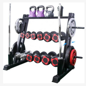 The Newest 1100LBS Dumbbell Rack 3-Tier Weight Rack for Home Gym Adjustable Weight Storage Organizer Heavy Duty Dumbbell Stand