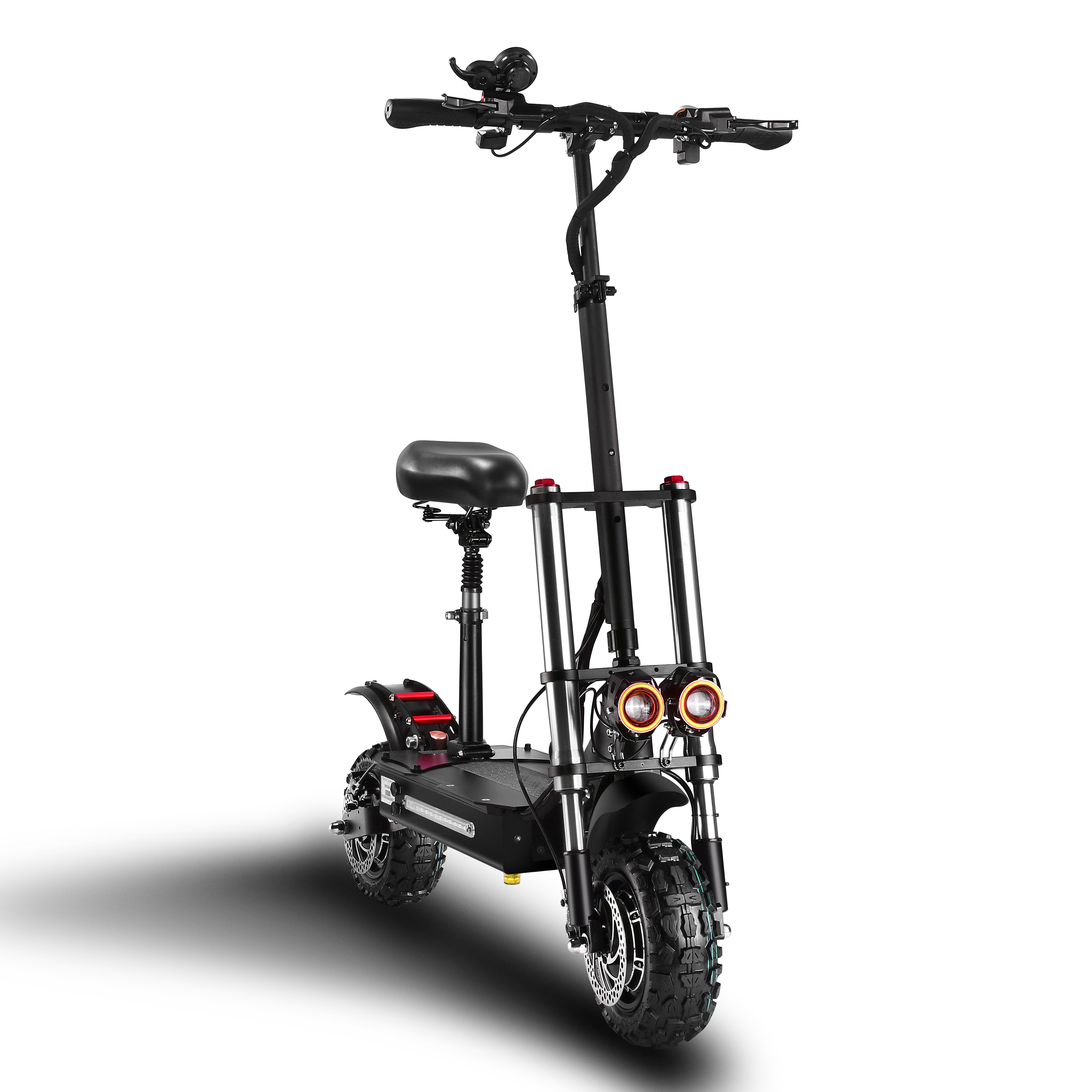 Electric scooter EU warehouse dual motor 5600w with seat 85km/h powerful adults electric scooter