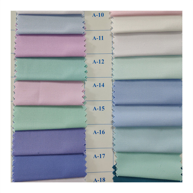 textile uniform workwear TC Twill poly cotton fabric for  hospital doctor nurse workwear medical uniforms