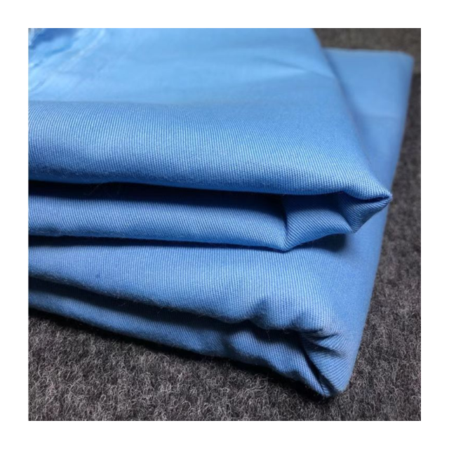 TC 65 polyester 35 cotton  resistant to chlorine bleaching 2/1twill  hospital uniform fabric  for medical scrubs nurse doctor