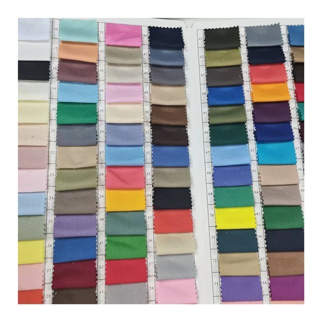 stock lot twill industrial workshop workwear clothes tc polycotton polyester/cotton fabric manufacturing wholesale