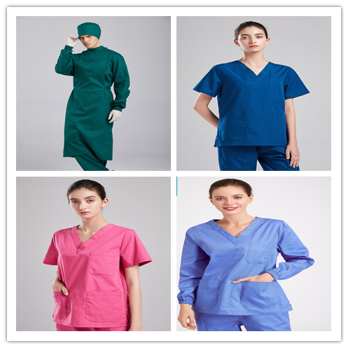 textile uniform workwear TC Twill poly cotton fabric for  hospital doctor nurse workwear medical uniforms