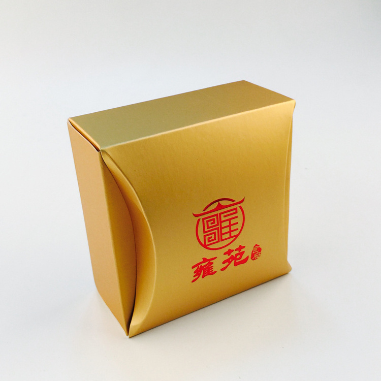 Customized Logo Design Gift Luxury Moon Cake Paper Box Color Mooncake Packaging Rigid Box For Mid-Autumn Festival