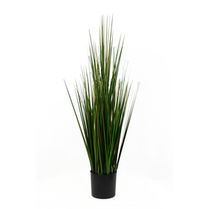 Factory wholesales Artificial plants 80CM Green Onion Grass In Pot artificial grass for indoor soccer garden