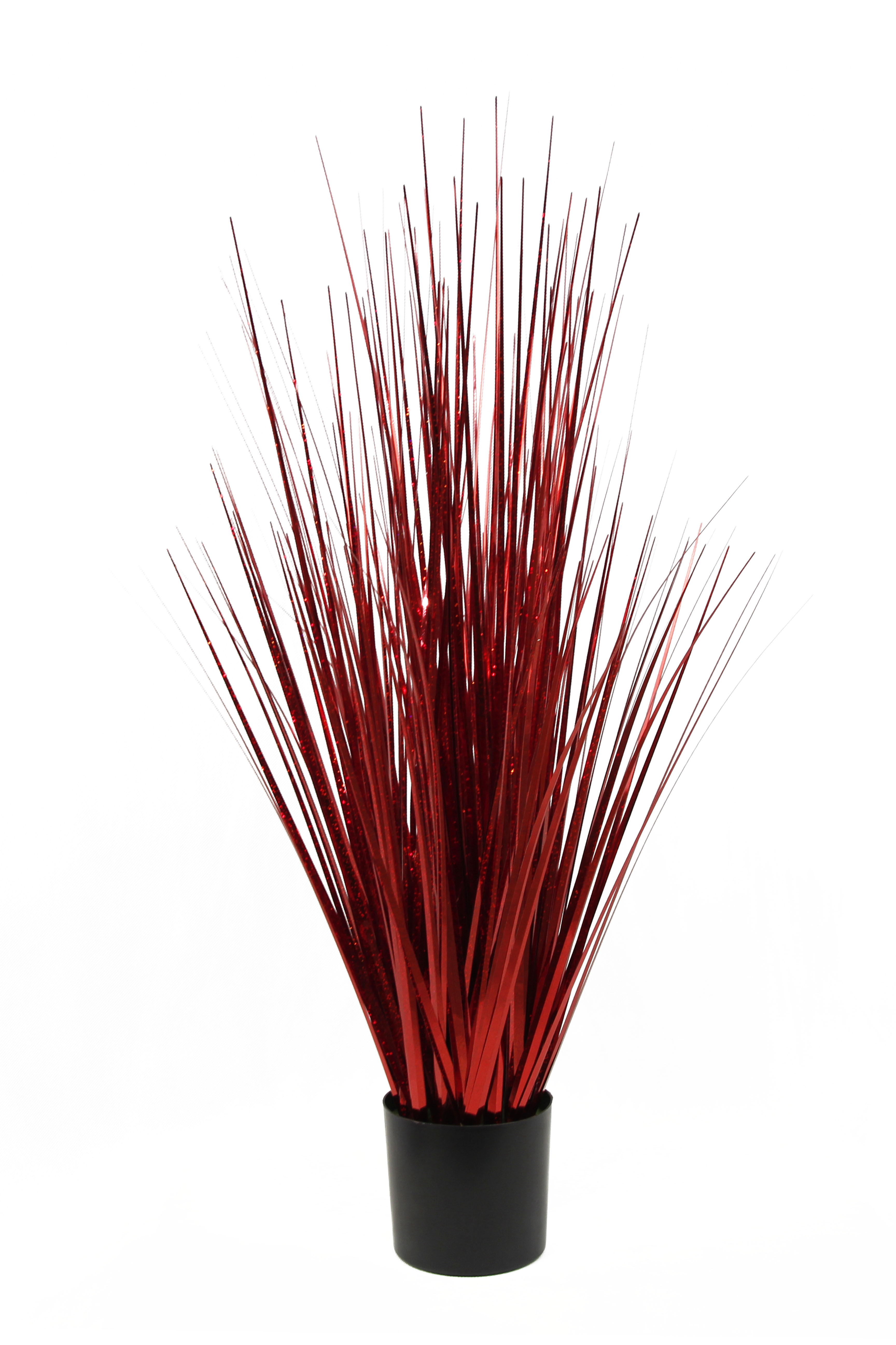 Real Touch Artificial Plante 80CM Red Onion Grass in pot Decor for Home Outdoor