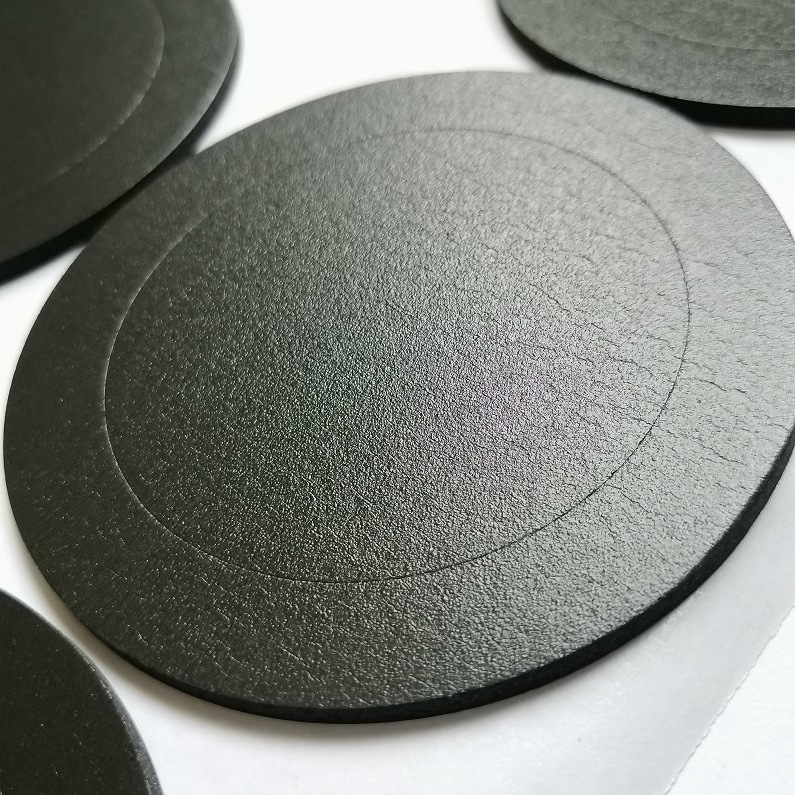 Factory Direct Customized Die Cutting Clear Single Sided Tape Foam Sticky Tape Washer Gasket Pad Circle Adhesive Pad Dots