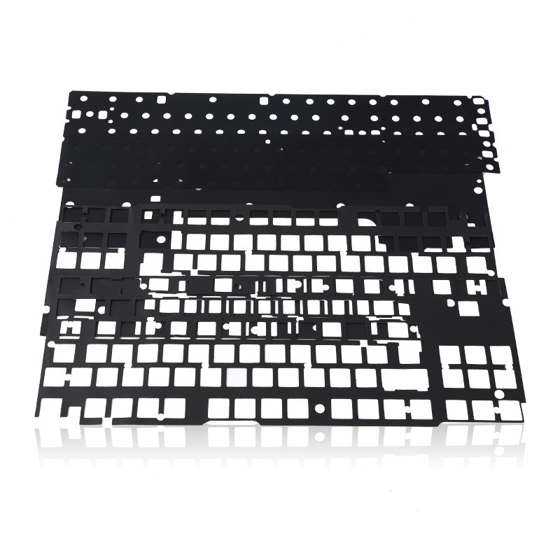 Custom die cut OEM Black 2/33.5/4/5mm Shaft under the mat shock-proof mute keyboard pu foam sheet poron gasket xrd for computer