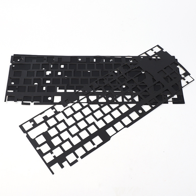 Custom die cut OEM Black 2/33.5/4/5mm Shaft under the mat shock-proof mute keyboard pu foam sheet poron gasket xrd for computer