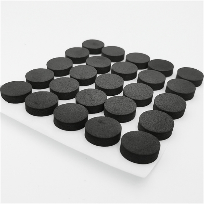 Factory Direct Customized Die Cutting Clear Single Sided Tape Foam Sticky Tape Washer Gasket Pad Circle Adhesive Pad Dots