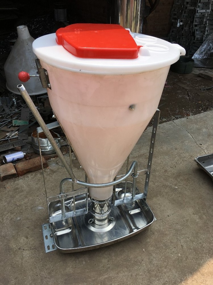 Pig farming equipments automatic dry wet feeders for pigs