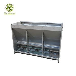 Double Sides Automatic Stainless Steel Pig Feeder for Pig Rearing and Finishing