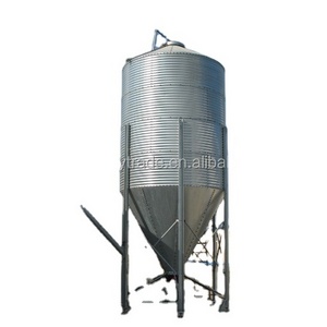 Automatic Feeding System Poultry Farming Grain Silo For Chicken Feed Storage Bins