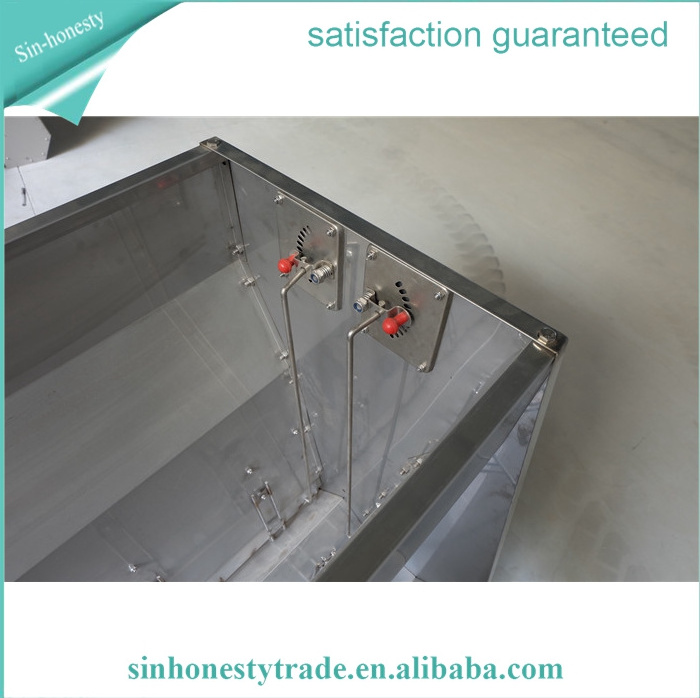 Double Sides Automatic Stainless Steel Pig Feeder for Pig Rearing and Finishing