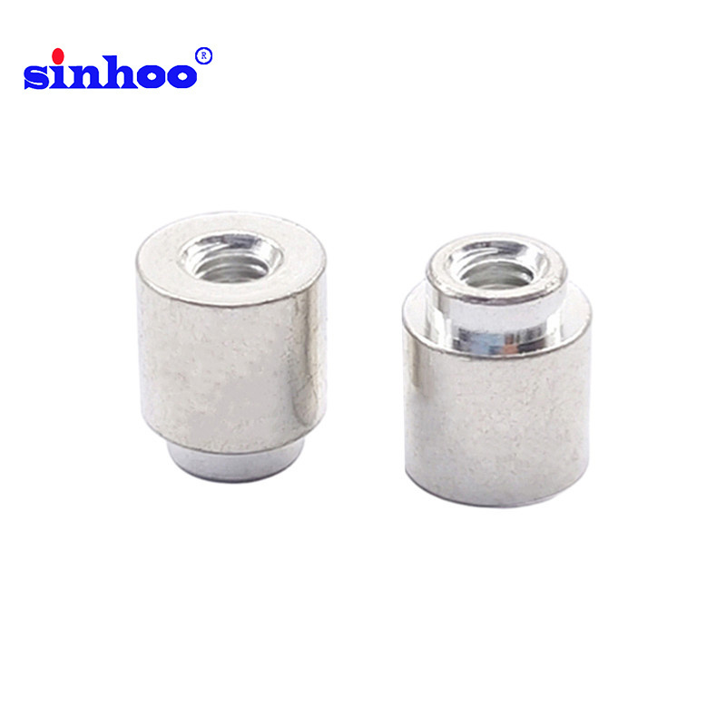 SMTSO-M3-11ET Blind hole Soldering PCB Threaded Standoff Steel Tin Plated Spacer Surface Mount Fastener