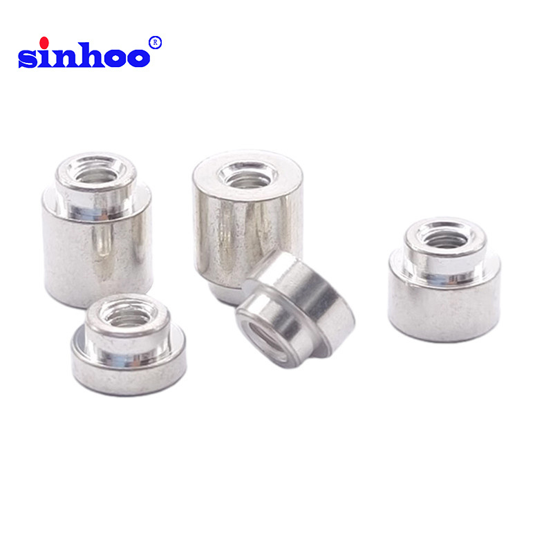 SMTSO-M3-11ET Blind hole Soldering PCB Threaded Standoff Steel Tin Plated Spacer Surface Mount Fastener