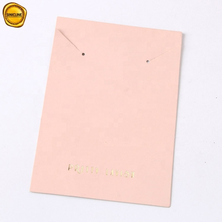 High Quality Custom Jewelry Cards With Logo Jewelry Card Packaging Jewelry Care Cards