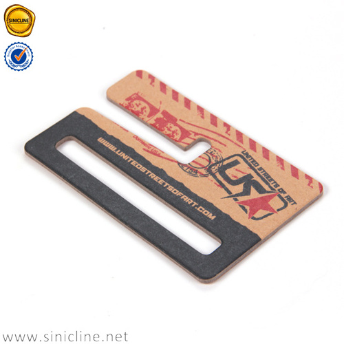 Sinicline custom logo recyclable flip flop hanger cardboard