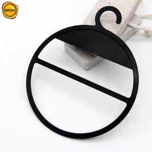 plastic hanger scarf display hangers for cloths black plastic towel scarf hanger