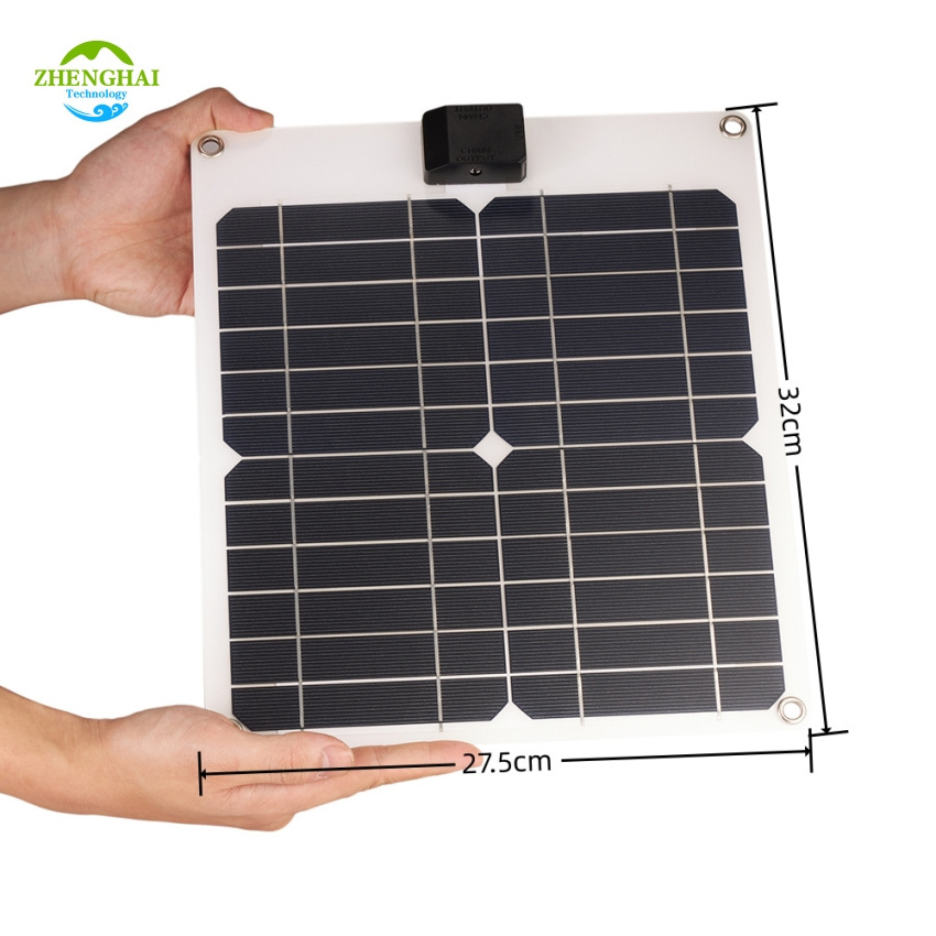 Wholesale Mini Solar Panel 15 Watt Monocrystalline Pv Panels Outdoor Solar Panel Mobile Phone Power Bank Charger