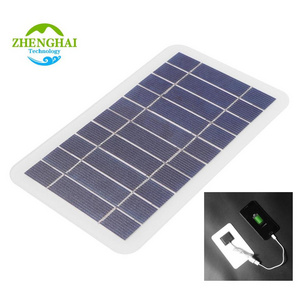 Small Portable Solar Panel USB Charger for Outdoor Solar Cells Power Bank Battery Phone Chargers