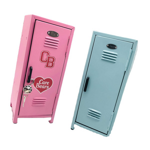 Girls Pink Small Meta Ellie Cabin Storage Pink Mini Lockers Toy Kids Casino Cash Box